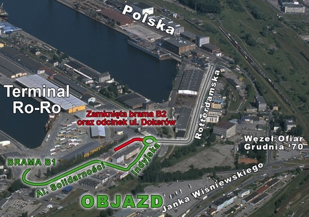 Port - modernizacja zespołu wjazdowego przy ul. Dokerów