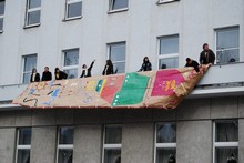 urodzinowy prezent członków gdyńskiej „Szkoły Liderów”, fot.: Dorota Nelke