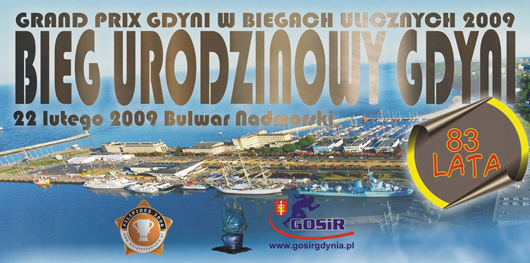 83 urodziny Gdyni- bieg