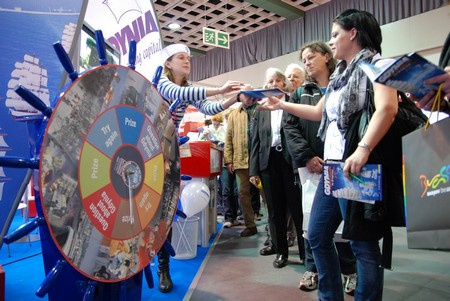 Gdyńskie stoisko na targach ITB