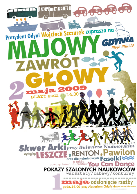 Majowy zawrót głowy - plakat