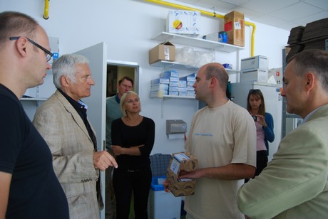 Przewodniczący Parlamentu Europejskiego prof. Jerzy Buzek w PPNT, fot. Dorota Nelke
