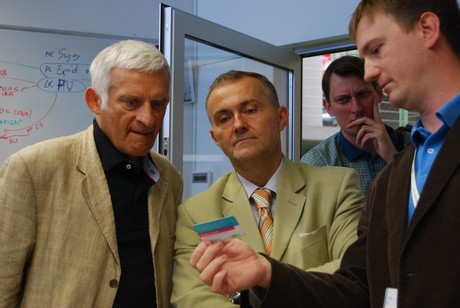 Przewodniczący Parlamentu Europejskiego prof. Jerzy Buzek w PPNT, fot. Dorota Nelke