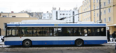 Oddanie do eksploatacji nowych trolejbusów - nowy Solaris Trollino, fot.: Bartosz Pietrzak