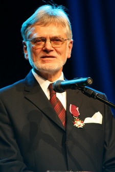 Uroczysta sesja Rady Miasta Gdyni z okazji 84. urodzin Gdyni, Przewodniczący Rady Miasta Stanisław Szwabski, fot.: Bartosz Pietrzak