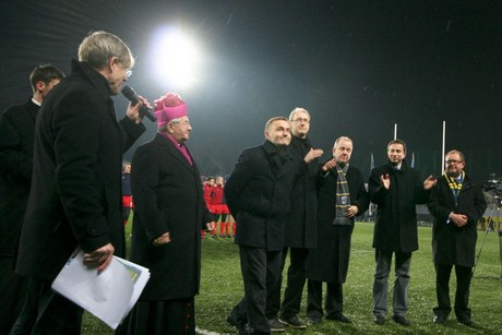 Otwarcie Narodowego Stadionu Rugby - gospodarze uroczystości, fot.: Bartosz Pietrzak