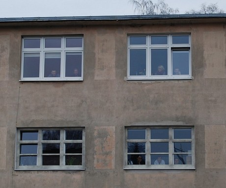 Na planie Czarnego czwartku - zdjęcia w szpitalu w Redłowie, fot.: Dorota Nelke