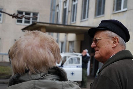 Na planie Czarnego czwartku - zdjęcia w szpitalu w Redłowie, fot.: Dorota Nelke