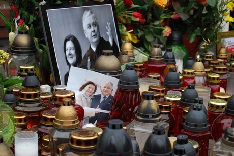 Gdynia w żałobie - przed kościołem Najświętszej Marii Panny, fot.: Dorota Nelke