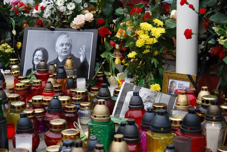 Gdynia w żałobie - przed kościołem Najświętszej Marii Panny, fot.: Dorota Nelke