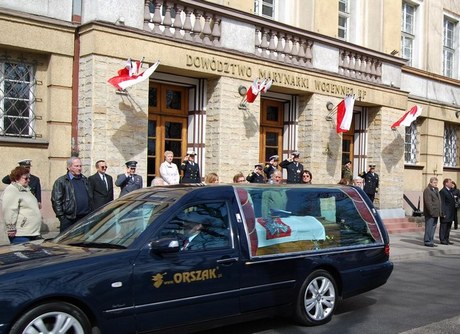 Gdynia pożegnała admirała Andrzeja Karwetę, fot.: Dorota Nelke