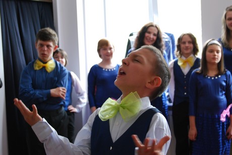 Otwarcie nowej siedziby Młodzieżowego Domu Kultury - pracownia muzyczno-wokalna; fot.: Dorota Nelke