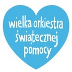 WOŚP - serduszko niebieskie powodziowe 145x144