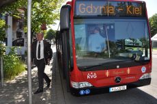 Gdyński autobus w Kilonii