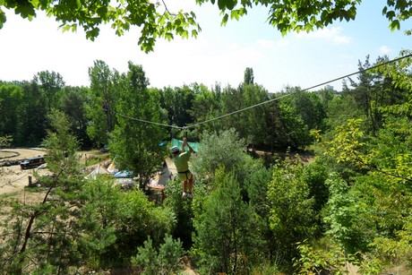 Dzieci z Łazisk w Kolibki Adventure Park