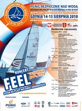 Plakat "PGNiG Bezpiecznie nad wodą"