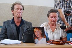 Rodzice zamordowanego żeglarza - Julita i Bogusław Palczyńscy / fot. Dorota Nelke