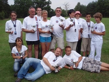 Gdyńscy łucznicy z UKS MORŚWIN z medalami zawodów łuczniczych okręgu Blekinge w Szwecji
