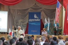 Przewodniczący Parlamentu Europejskiego Jerzy Buzek