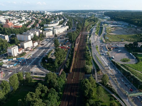 PPrzebudowa Węzła św. Maksymiliana - sierpień 2010 / fot. Kacper Kowalski