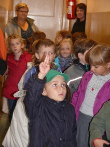 Sześciolatki w komisariacie