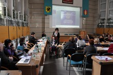 Konferencja w Urzędzie Miasta Gdyni poświęcona kynoterapii / fot. Dorota Nelke