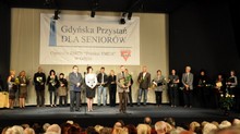 Wręczenie tytułów i certyfikatów Gdyńskiej Przystani dla Seniorów / fot. Dorota Nelke