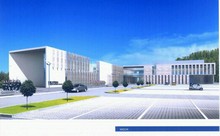 Wizualizacja budynku – „Warsztat Architektury” Pracownia Autorska Krzysztof Kozłowski