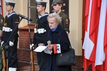 Odsłonięcie tablicy pamiątkowej poświęconej Antoniemu Hedzie ps. Szary / fot. Dorota Nelke