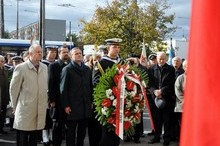 Odsłonięcie tablicy pamiątkowej poświęconej Antoniemu Hedzie ps. Szary / fot. Dorota Nelke