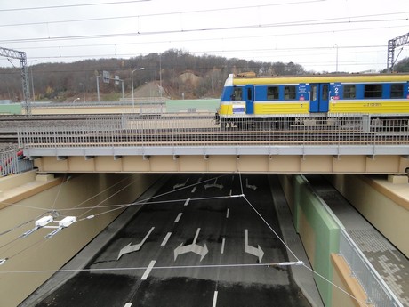 Nowa organizacja ruchu na Węźle Św. Maksymiliana, nowy tunel tuż przed otwarciem, fot. Sylwia Szumielewicz -Tobiasz