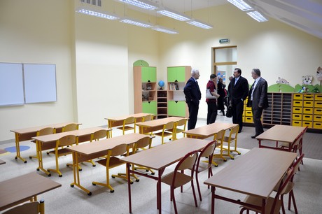 Jedna z sześciu nowych sal lekcyjnych /fot. Dorota Nelke