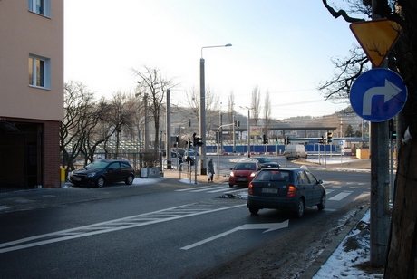 Przebudowa Węzła Świętego Maksymiliana - grudzień 2010 / fot. Paweł Lewinowicz