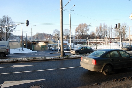 Przebudowa Węzła Świętego Maksymiliana - grudzień 2010 / fot. Paweł Lewinowicz