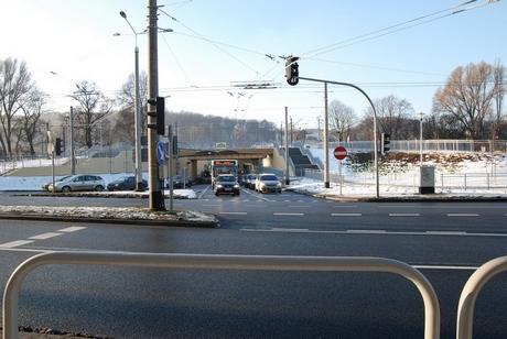 Przebudowa Węzła Świętego Maksymiliana - grudzień 2010 / fot. Paweł Lewinowicz