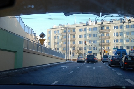 Przebudowa Węzła Świętego Maksymiliana - grudzień 2010 / fot. Paweł Lewinowicz