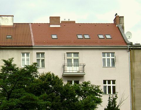 Skwer Kościuszki 22 - po remoncie dachu