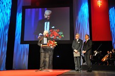 Ryszard Woliński - laureat Medalu im. Eugeniusza Kwiatkowskiego / fot.: Dorota Nelke