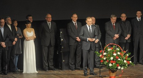Premier na premierze Czarnego czwartku