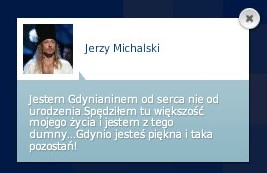 Jerzy Michalski na Urodzinowym Portrecie Gdynian