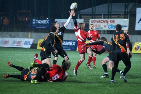 Mecz rugby Pucharu Narodów Europy Polska - Belgia / fot. Paulina Filipowicz