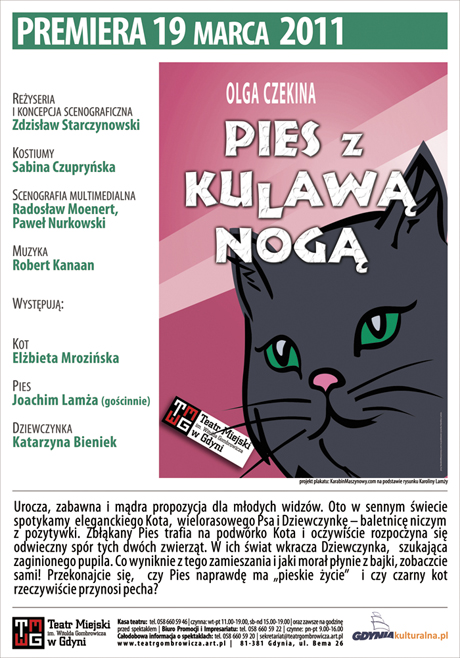 Pies z kulawą nogą w Teatrze Miejskim