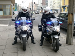 4 nowe hondy gdyńskich policjantów