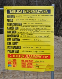 Początek budowy ścieżki rowerowej wzdłuż Bulwaru / fot. Dorota Nelke