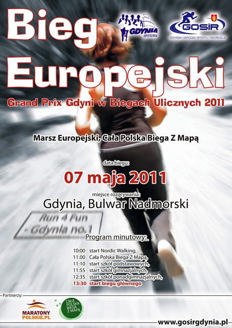 Bieg Europejski - 7.05.2011 r.