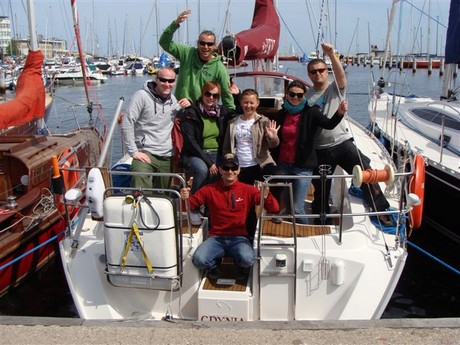 Gdyńska załoga druga w Regatach Trój Cup 2011