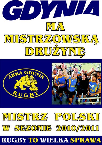 Gdynia ma Mistrzowską drużynę - rugby