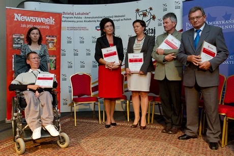 Elżbieta Gurska wyróżniona w konkursie Społecznik roku / fot. Bartłomiej Sawka