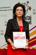 Elżbieta Gurska wyróżniona w konkursie Społecznik roku / fot. Bartłomiej Sawka