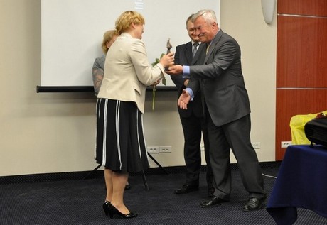 Laureatka 10. edycji konkursu Nauczyciel Roku, organizowanego przez Klub Rotary Gdynia / fot. Dorota Nelke